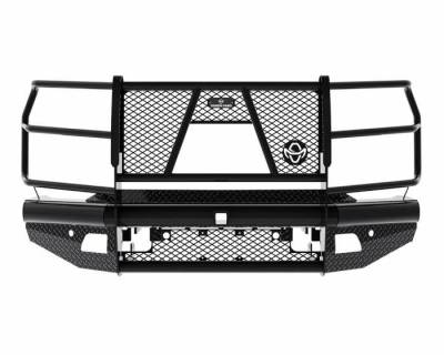Ranch Hand  Legend Front Bumper w/Camera Cutout  2020-2023 Silverado  HD (FBC201BLRC)