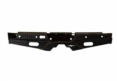 Frontier Diamond Rear Bumper  2007-2010 Chevy/GMC 2500HD/3500HD Sensors (100-20-7012)