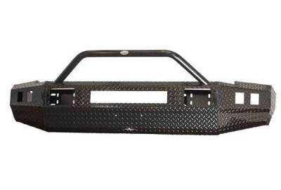 Frontier Front Bumpers - Frontier Sport Front Bumper - Frontier Truck Gear - Frontier Sport  Front Bumper  2011-2016 F-250/F-350 Winch (140-11-1009)