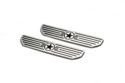 DV8  Jeep JL 4 Door Rear Sill Plates    Wrangler JL   4 Door Only   (D-JL-180014-STR4)