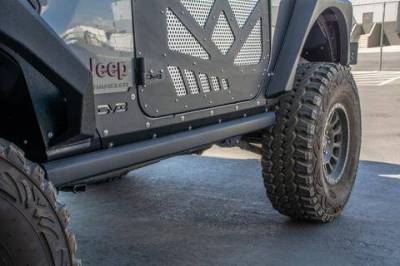 DV8  Rock Skins    2Dr    Jeep 2018-2021 Wrangler JL    (SRJL-25)