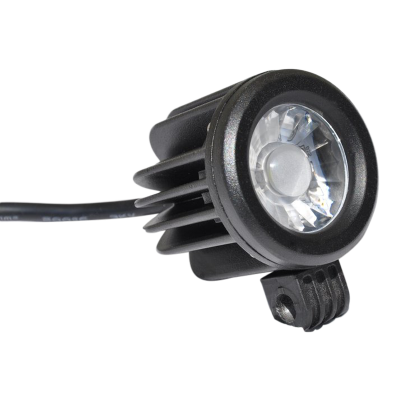 DV8 - 2"  LED  Round   10W   Off Road   Light   Spot  10W  Black   (R2.2C10W10W)