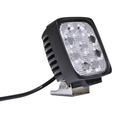 DV8 - 5"  LEDS  Square  Off road   Light   27W Spot   3W   Black   (S4.3E27W3W)