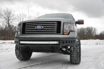 Front - DV8 Front Bumpers - DV8 Offroad - DV8 -Front  Bumper  Ford F-250 F-350   2005-2007   (FBFF2-01)