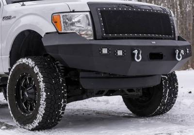 Front - DV8 Front Bumpers - DV8 Offroad - DV8 -Front  Bumper  Ford F-150  2009-2014  (FBFF1-02)