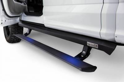 Electric Steps - Amp Research Electric Running Boards - AMP Research - AMP  Powerstep XL    2014-2019Classic  Silverado/Sierra 1500  &  2015-2019  HD  Crew Cab   (77154-01A)