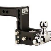 B&W   Tow & Stow    8" Model    Tri Ball  5" Drop / 5.5" Rise   Black   (TS10048B)