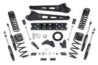 ZONE 5.5 Inch Lift Kit w/Radius Arm and Fox Shocks for Ram 2500 (19-24) 4WD Gas (ZOND124F)