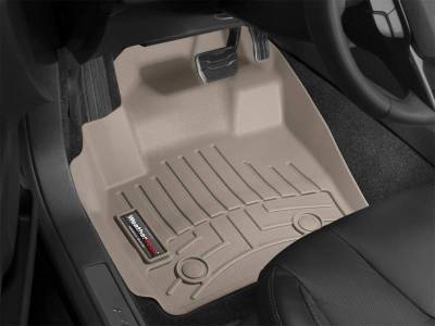 WeatherTech Front FloorLiner Post Hole (Nissan/Infiniti FL's):2; not designed for vehicles equipped with vinyl floors  Tan 2008 - 2008 Nissan Frontier 451761