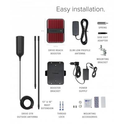 Electronics - WeBoost - WeBoost  Drive Reach OTR Mobile Signal Booster Kit  (477154)