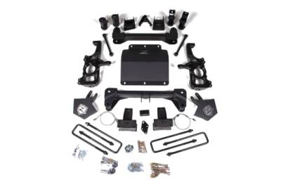 ZONE 5 Inch Lift Kit w/Fox Shocks for Chevy Silverado & GMC Sierra 2500HD w/o Overloads (20-25) 4WD (ZONC43F)