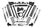 BDS 7 Inch Lift Kit w/ 4-Link and NX2 Shocks for Ford F250/F350 Super Duty (20-22) 4WD Diesel (1571H)
