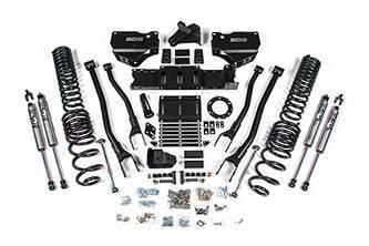 BDS 4 Inch Lift Kit w/ 4-Link and NX2 Shocks for Ram 2500 (19-24) 4WD Diesel (1674H)