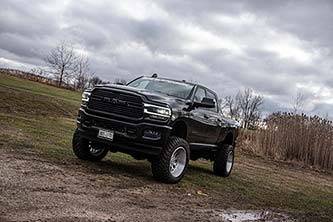 BDS 6 Inch Lift Kit w/Radius Arm and NX2 Shocks for Ram 2500 (19-24) 4WD Diesel (1680H)