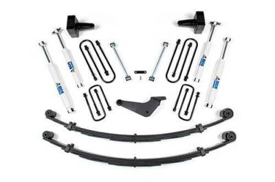 BDS 4 Inch Lift Kit w/NX2 Shocks and Block Kit for Ford Excursion (00-05) 4WD (300H)