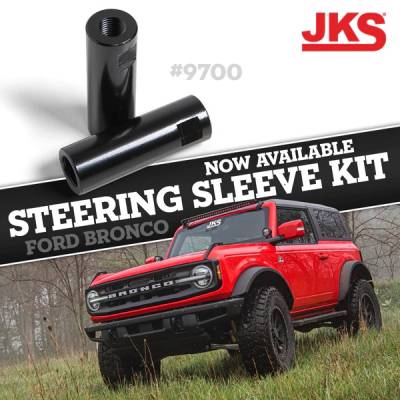 JKS  2021-2022 Ford Bronco Tie Rod End Sleeve Kit  (JKS9700)