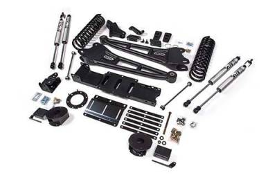 BDS 6 Inch Lift Kit w/Radius Arm and NX2 Shocks for Ram 2500 w/Rear Air Ride (19-24) 4WD Diesel (1736H)