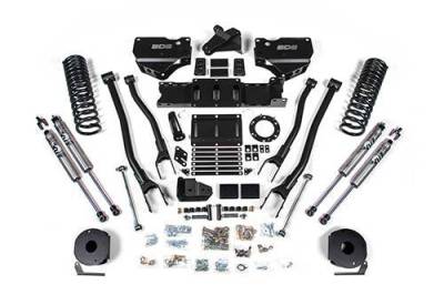 BDS 6 Inch Lift Kit w/ 4-Link and NX2 Shocks for Ram 2500 w/Rear Air Ride (19-24) 4WD Diesel (1738H)