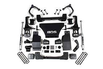 BDS 4 Inch Lift Kit w/NX2 Shocks for Chevy Trail Boss or GMC AT4 1500 (19-24) 4WD Gas (1805H)