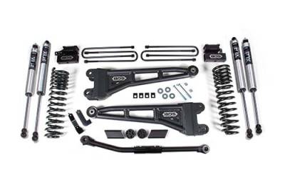 BDS 2.5 Inch Lift Kit w/Radius Arm and NX2 Shocks for Ford F450 Super Duty (20-22) 4WD Diesel & Gas (1915H)