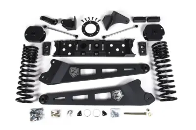 ZONE  4.5"  Radius Arm Kit  w/ FOX Shocks  2019+  Ram 2500  DIESEL  6-Bolt T Case  (ZOND78F)