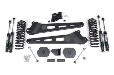 Zone 3 Inch Lift Kit w/Radius Arm and Nitro Shocks for Ram 2500 (19-24) 4WD Diesel (ZOND144N)