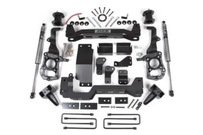 ZONE  6" Lift Kit   w/ 4" Rear Block   2021+   F150   *No Shocks*  (ZONF98)