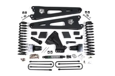 ZONE  4" Radius Arm Kit   2020-2021   F350  Dually   GAS   *No Shocks*  (ZONF74)