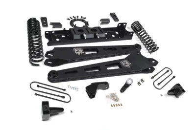 ZONE  4" Radius Arm Kit   2019+  RAM  3500   GAS   2" Rear Block w/Overload    *No Shocks*   (ZOND104)