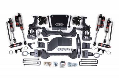 BDS 5 Inch Lift Kit FOX Performance Elite Chevy Silverado or GMC Sierra 2500HD/3500HD w/o Overload (20-24) 4WD (1822FPE)