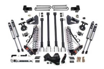 BDS 4 Inch Lift Kit w/ 4-Link FOX 2.5 Performance Elite Coil-Over Conversion Ford F350 Super Duty DRW (20-22) 4WD Diesel (1565FPE)