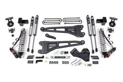 BDS 4 Inch Lift Kit w/Radius Arm FOX 2.5 Performance Elite Coil-Over Conversion for Ford F350 Super Duty DRW (20-22) 4WD Diesel (1563FPE)