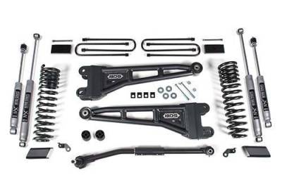 BDS 3 Inch Lift Kit w/Radius Arm and NX2 Shocks for Ford F250/F350 Super Duty (23-25) 4WD (2200H)