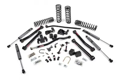 2007-2018 WRANGLER JK 4DR 3.5IN J-KONNECT LIFT KIT-FOX 2.5 PES R/R DSC SHOCKS  (JSPEC113PES)