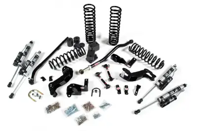 2007-2018 WRANGLER JK J-KONTROL 4DR 3.5IN SYSTEM W/ FOX 2.0 PERFORMANCE SERIES SHOCKS  (JSPEC108KFP)