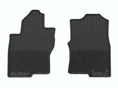 Weathertech Grey Front All-Weather Floor Mats 2022 - 2024 Frontier Crew Cab, King Cab (W608)