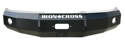 Iron Cross Base Front HD	 17 SUPERDUTY BASE FRONT WINCH BUMPER	 TEXTURED GLOSS BLACK