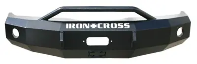 Iron Cross Front Bull Bar HD	 2011 CHEVY 2500/3500 FRONT BUMPER WITH BAR	 TEXTURED GLOSS BLACK