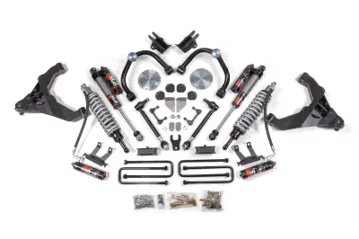 BDS 3 Inch Lift Kit FOX Coil-Over Conversion and No Block for Chevy Silverado or GMC Sierra 2500HD/3500HD (20-25) Diesel 4WD (1834FPE)