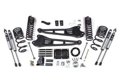 BDS 6 Inch Lift Kit w/ Radius Arm and Fox Shocks for Ram 2500 (14-18) 4WD Diesel (2100FS)