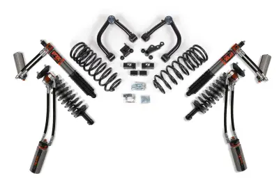 BDS 2.25 Inch Lift Kit FOX 3.0 Internal Bypass Factory Race Series Toyota Tundra (22-25) 4WD (838FRS)