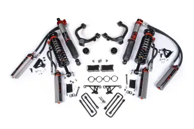 BDS 3.5 Inch Lift Kit FOX 3.0 Bypass Factory Race Series Chevy Silverado And GMC Sierra 1500 (19-24) (755FRS)