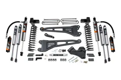 BDS 5 Inch Lift Kit w/Radius Arm FOX 2.5 Coil-Over Conversion w/Performance Elite and Block Ford F250/F350 Super Duty w/o Overloads (23-25) 4WD Diesel (2244FPE)