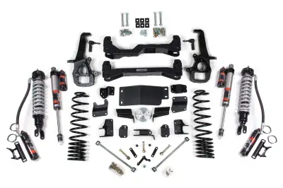 BDS 4 Inch Lift Kit FOX 2.5 Performance Elite Coil-Over Ram 1500 w/Large Bore Knuckle (19-24) 4WD (2109FPE)