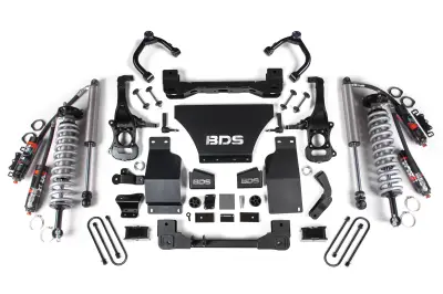 BDS 2.5 Inch Lift Kit FOX 2.5 Performance Elite Coil-Over for Chevy Trail Boss or GMC AT4 1500 (2025) 4WD Diesel (1856PES)