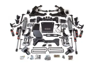 BDS 6.5 Inch Lift Kit FOX 2.5 Coil-Over Conversion for Chevy Silverado or GMC Sierra 2500HD/3500HD w/o Overloads (20-25) Diesel (792FPE)