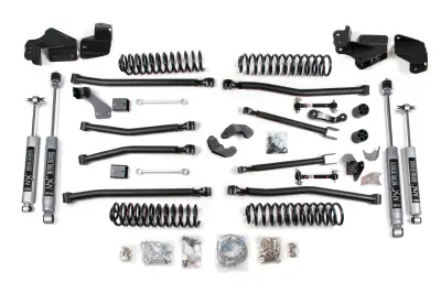 BDS 6.5 Inch Lift Kit w/NX2 Shocks Long Arm for Jeep Wrangler JK (07-18) 4-Door (1409H)