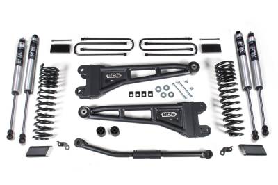 BDS 2.5 Inch Lift Kit w/Radius Arm and Fox Shocks for Ford F450 Super Duty (23-25) (1306FS)