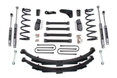 BDS 4 Inch Lift Kit w/Fox Shocks and Rear Block for Dodge Ram 2500 Power Wagon (09-13) 4WD Gas (615FS)