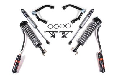 BDS 2 Inch Lift Kit FOX 2.5 Coil-Over for Chevy Silverado or GMC Sierra 1500 w/Aluminum or Stamped Steel Control Arm (07-18) 4WD (758FDSC)